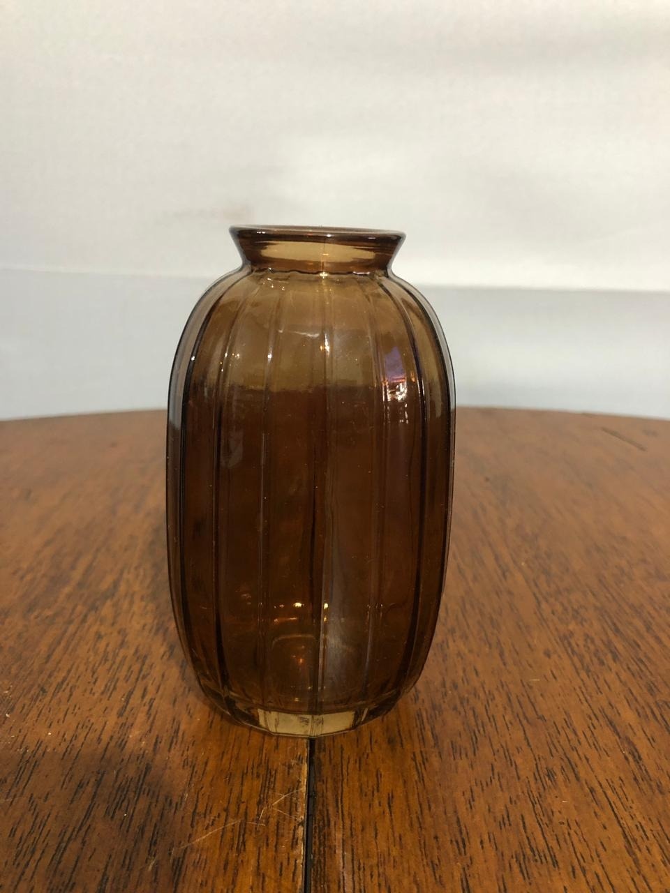 Vaso de Vidro Mini Boj. Risc. G Mr 4X13Cm - Beck Decorações