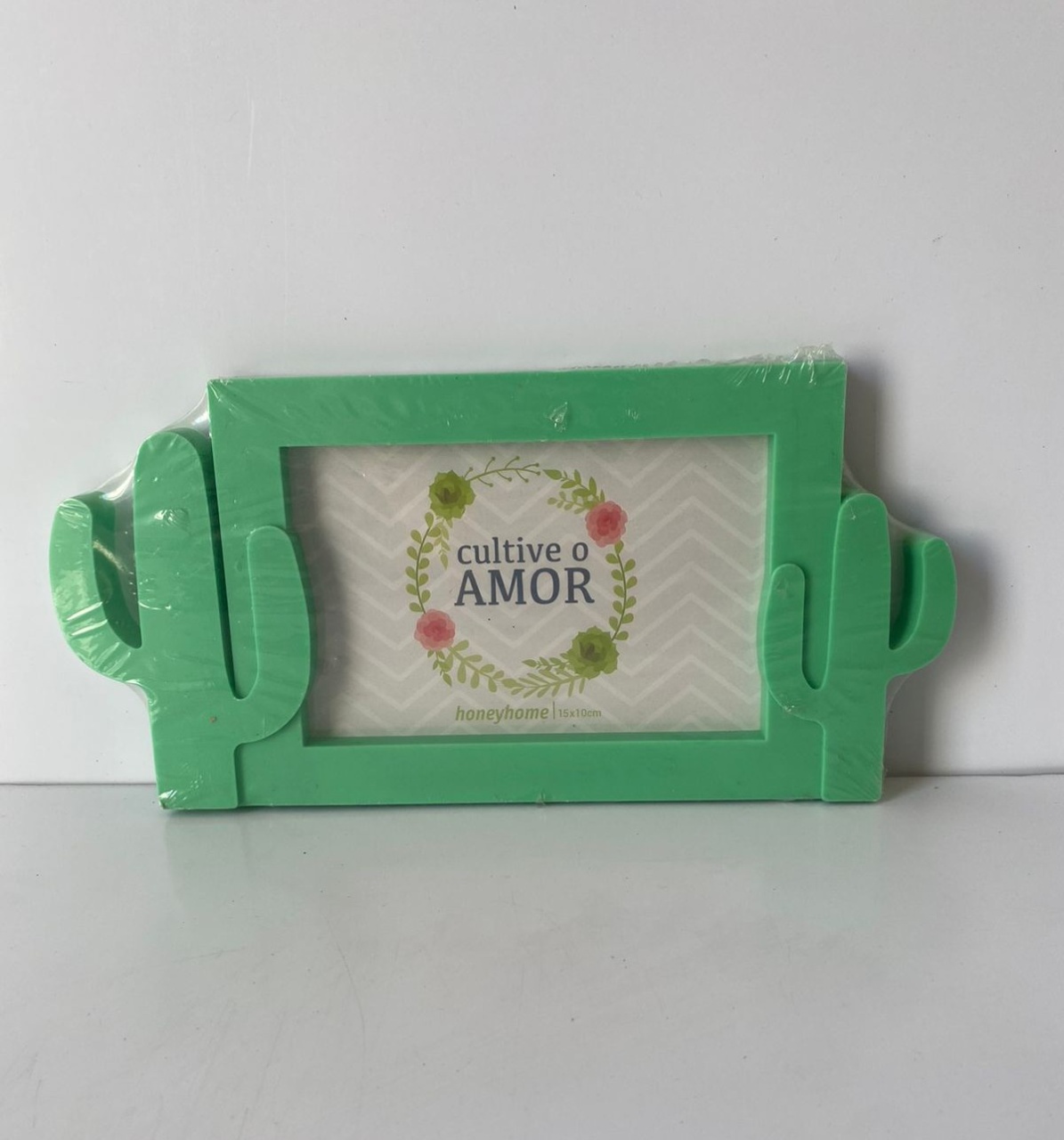 Porta Retrato Cactos Vc 26X13Cm - Beck Decorações