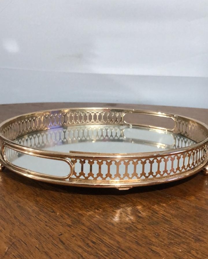Bandeja Esp. Disco Dou 25,5X4Cm - Beck Decorações