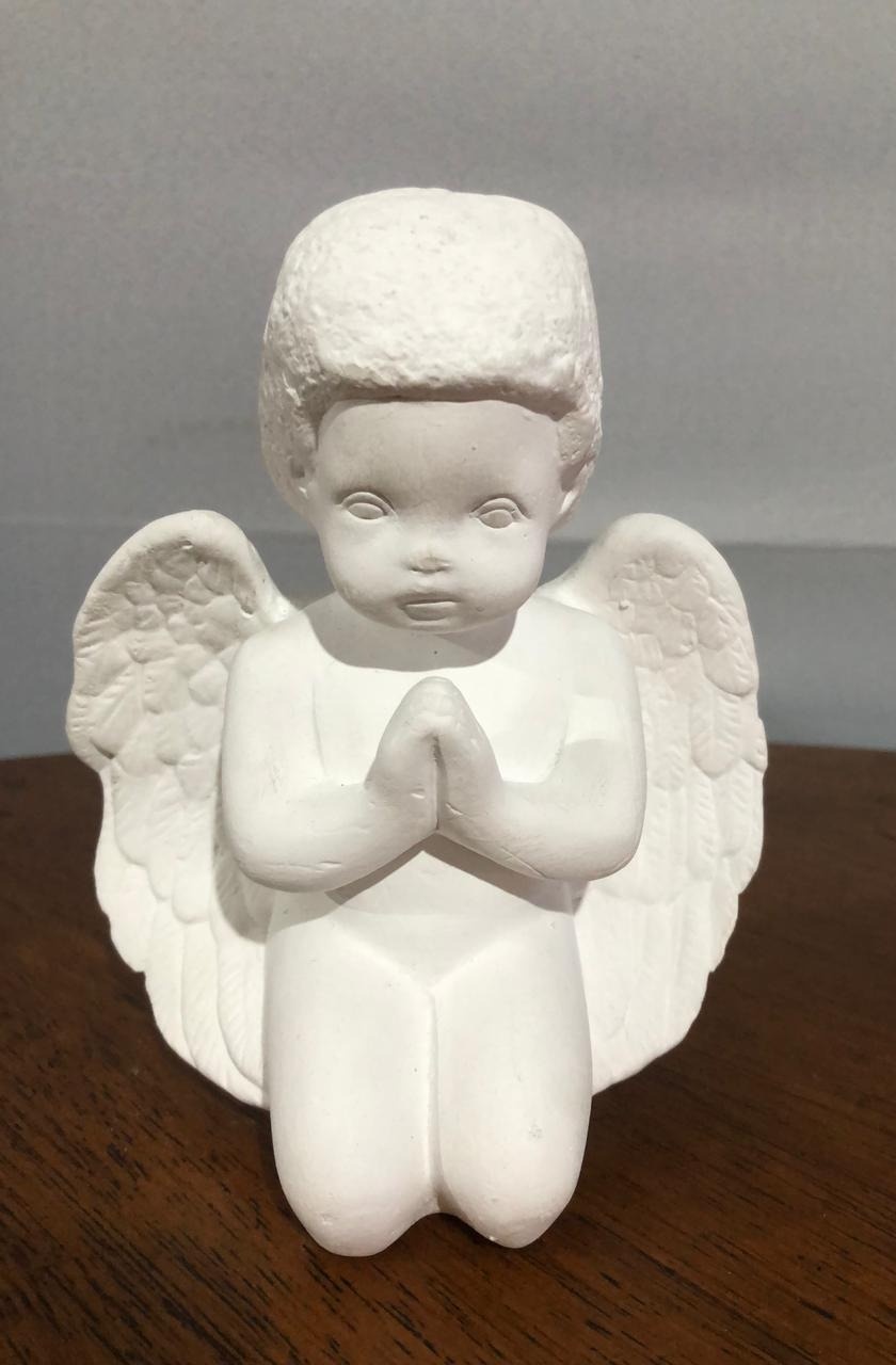 Anjo Rezando 16X14Cm - Beck Decorações