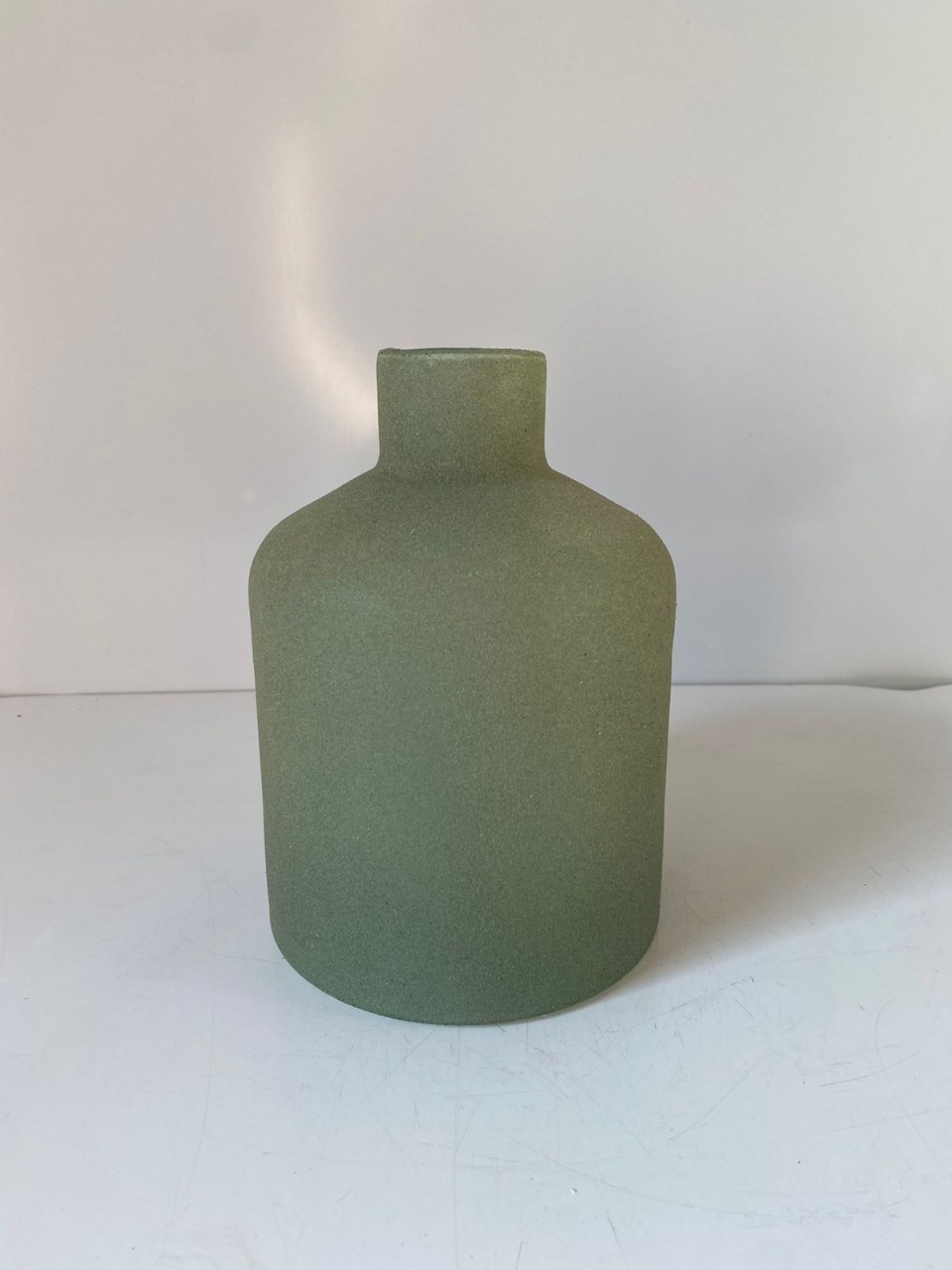 Garrafa Areiada M Vd 6X16X24Cm - Beck Decorações