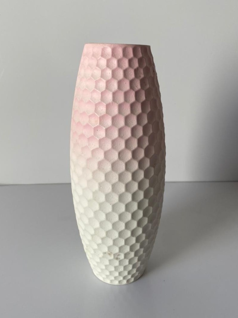 Vaso Escama M Rc 6X25Cm - Beck Decorações
