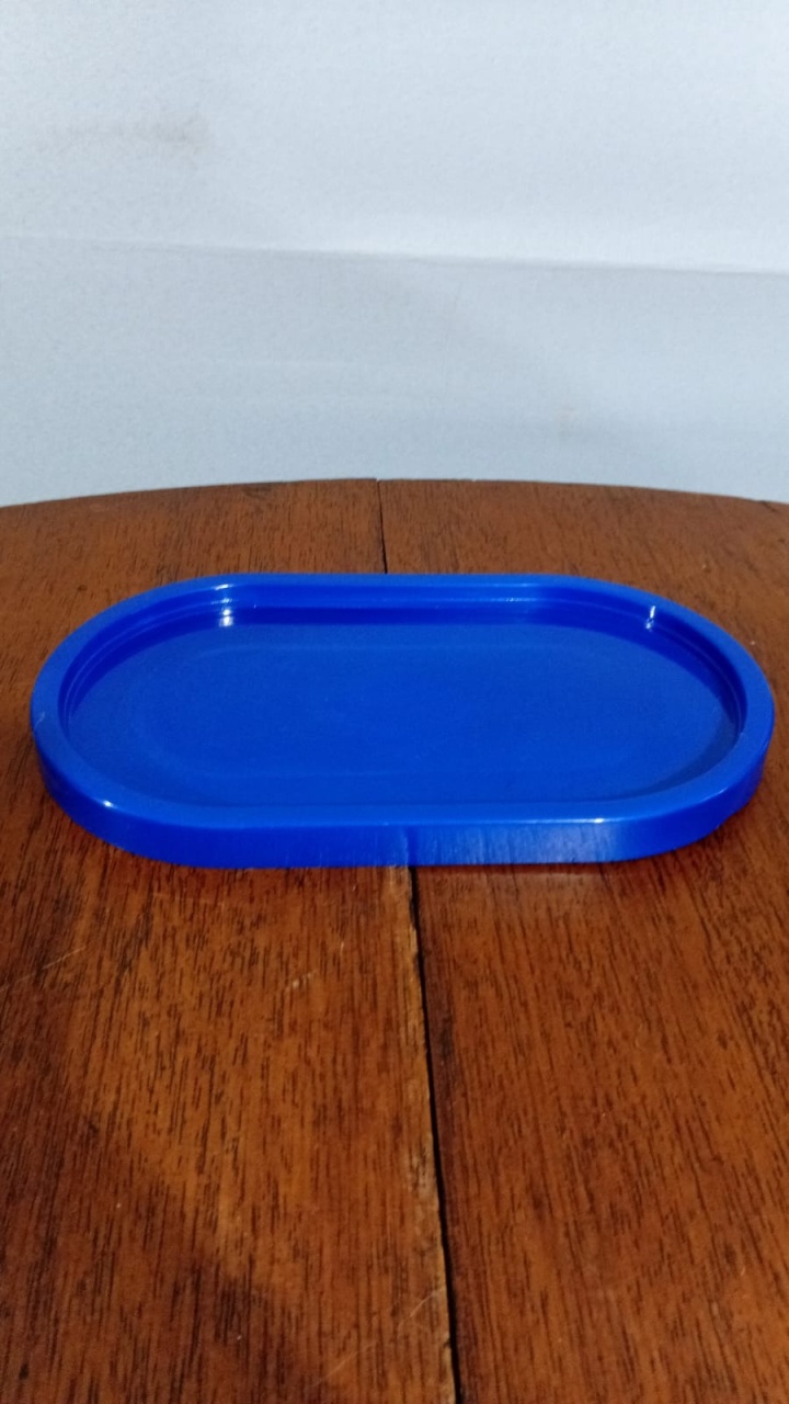 Bandeja Rasteira Pl Royal 22,5X13Cm - Beck Decorações