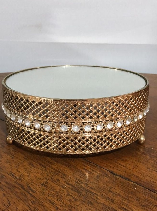 Boleira Esp. Cristal Dou 7X20Cm - Beck Decorações