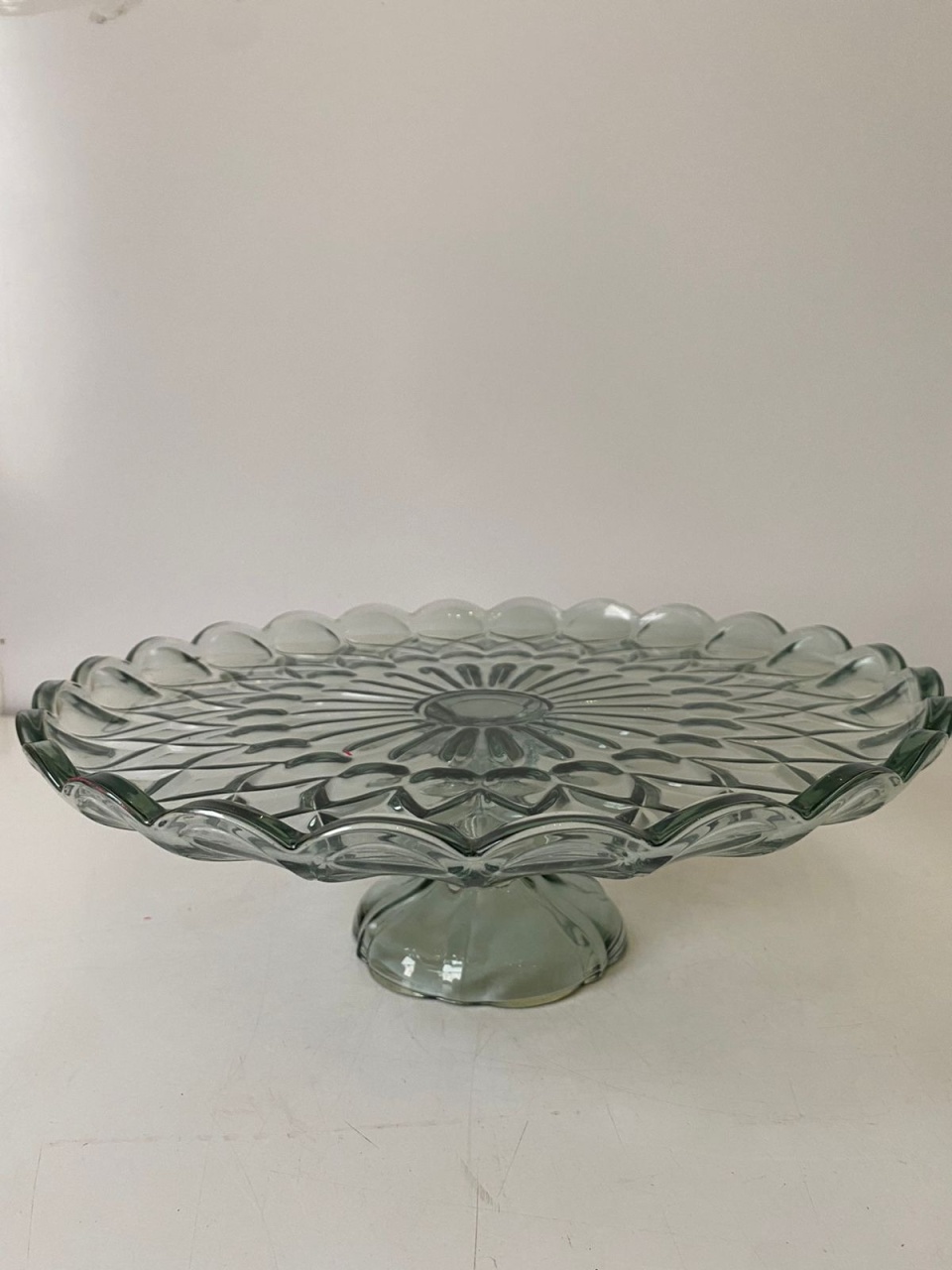 Boleira/Doce Cristal Vd 32,5X16Cm - Beck Decorações
