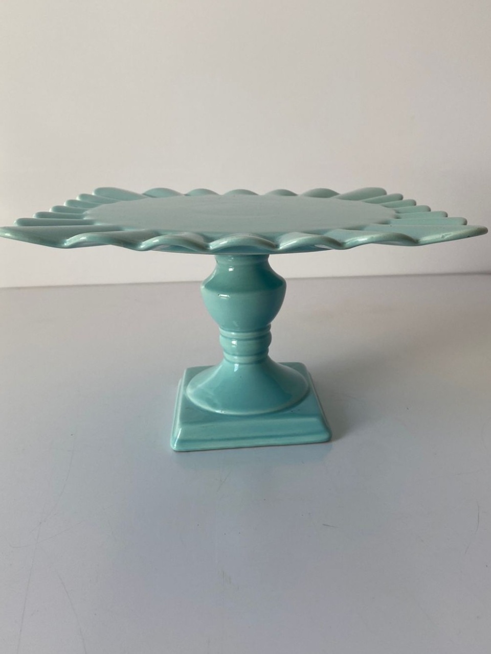Peça Alta Babado Vd 20X12Cm - Beck Decorações