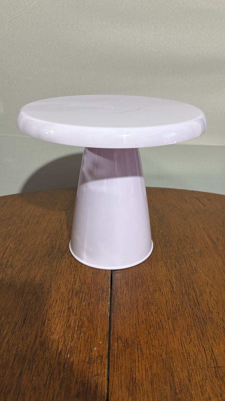 Boleira/Doce Cone Lilás G 22,5X20Cm - Beck Decorações