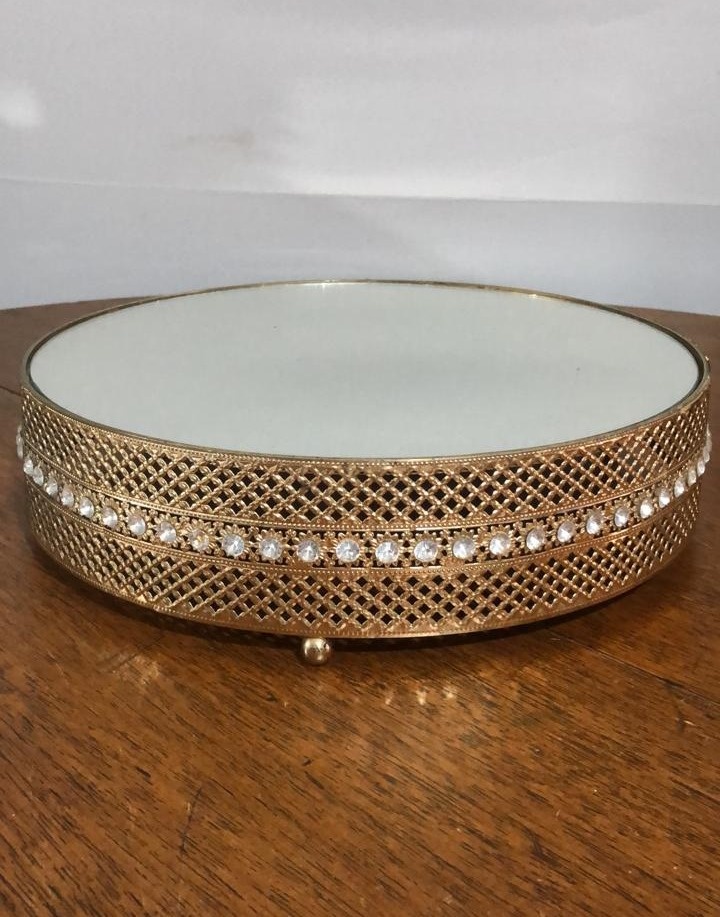 Boleira Esp. Cristal Dou 7X30Cm - Beck Decorações