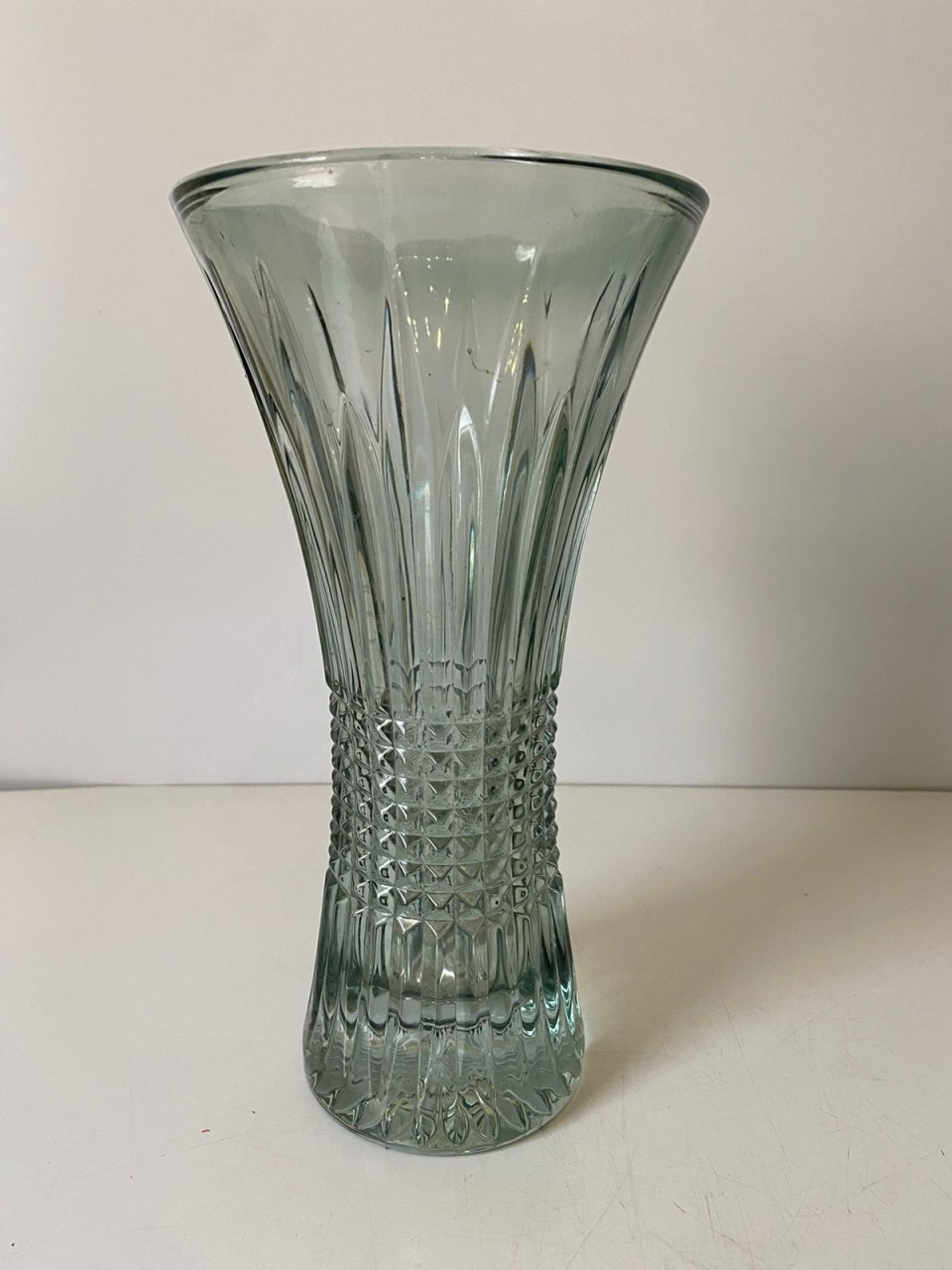 Vaso Cristal Vd 16X30,5Cm - Beck Decorações