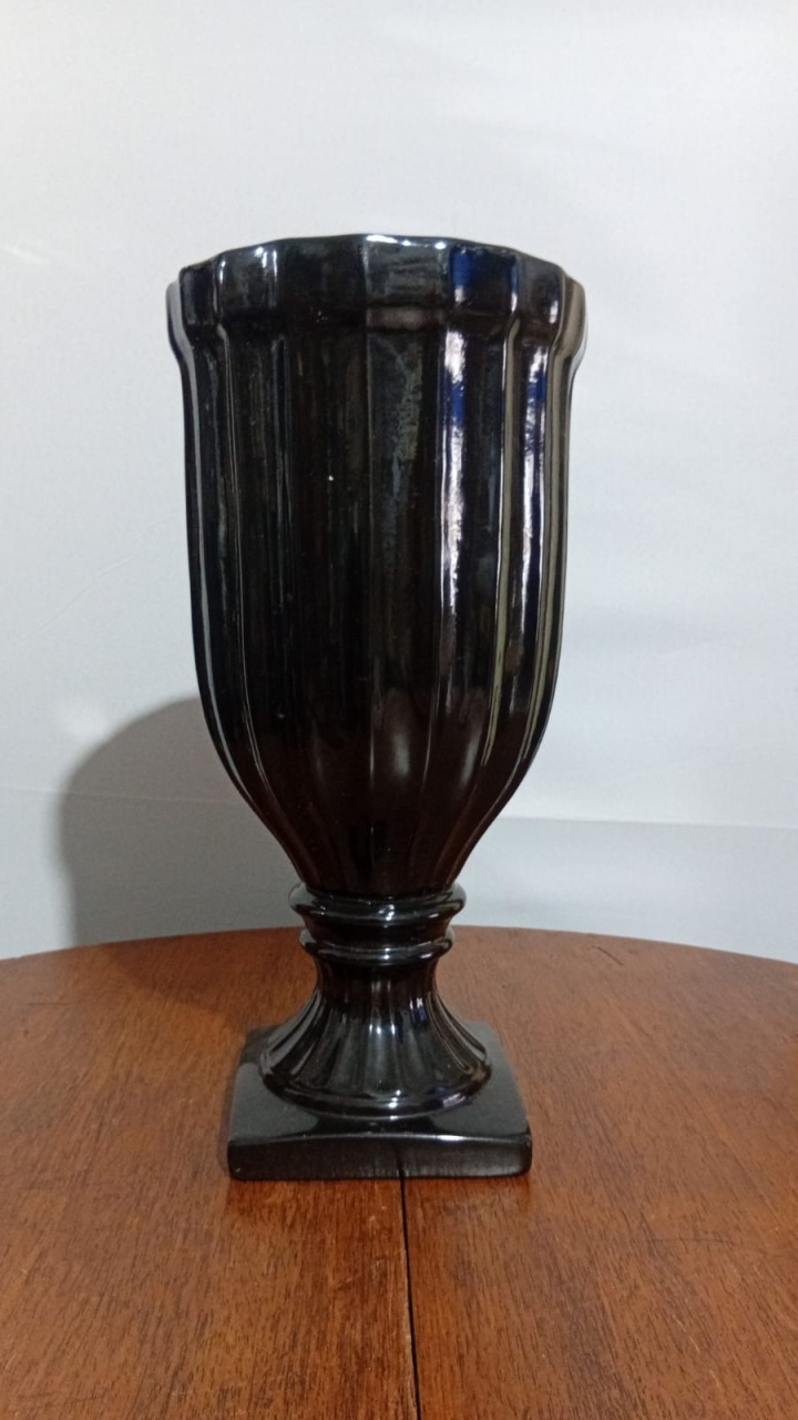 Vaso Tulipa Pr 21X40Cm - Beck Decorações