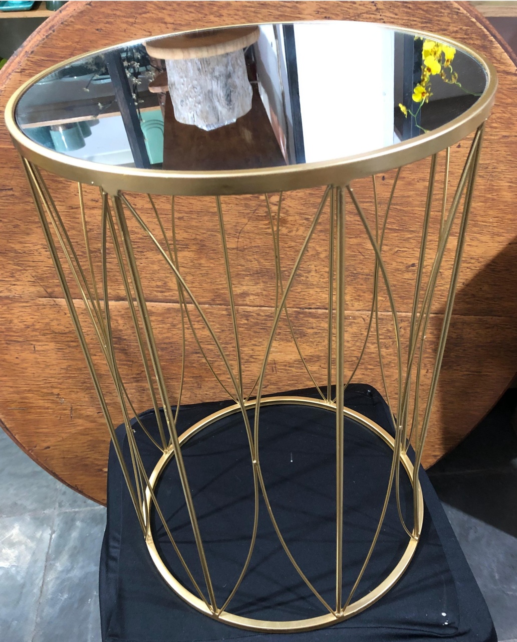 Mesa Espelhada Dou G - Beck Decorações