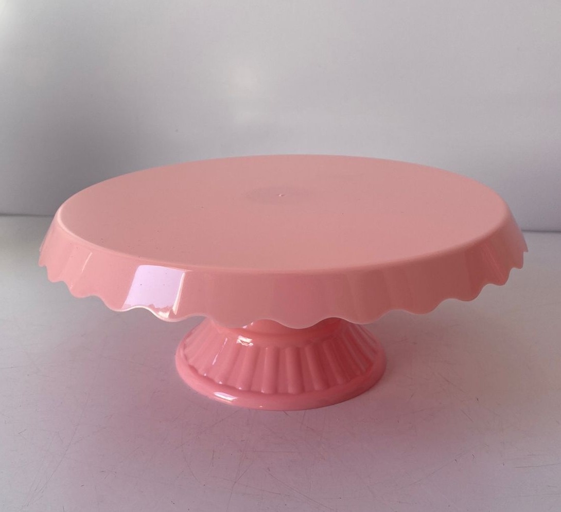 Boleira Pl Rbb 23X9Cm - Beck Decorações