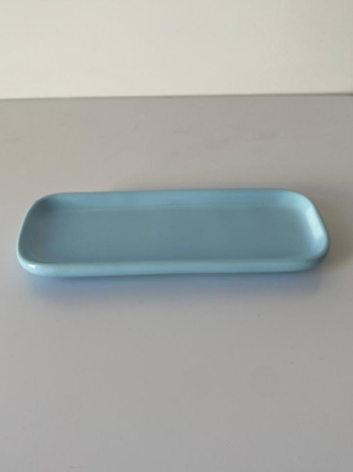 Bandeja Ret. P Az Cl 10,5X15,5Cm - Beck Decorações