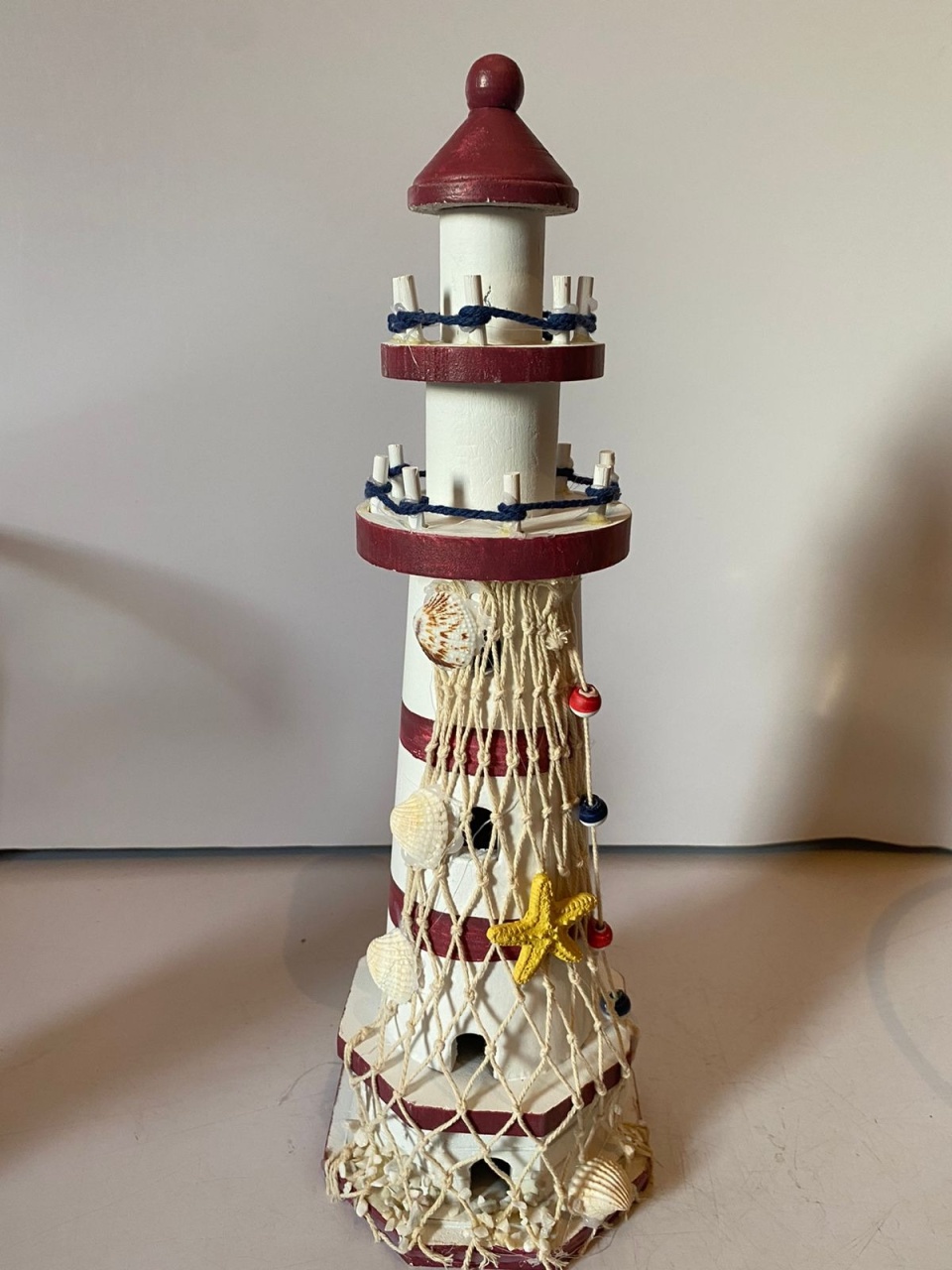Farol Vermelho G - Beck Decorações
