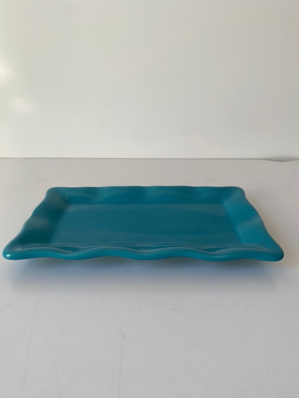 Peça Quadr. M Az Oceano 28X28Cm - Beck Decorações