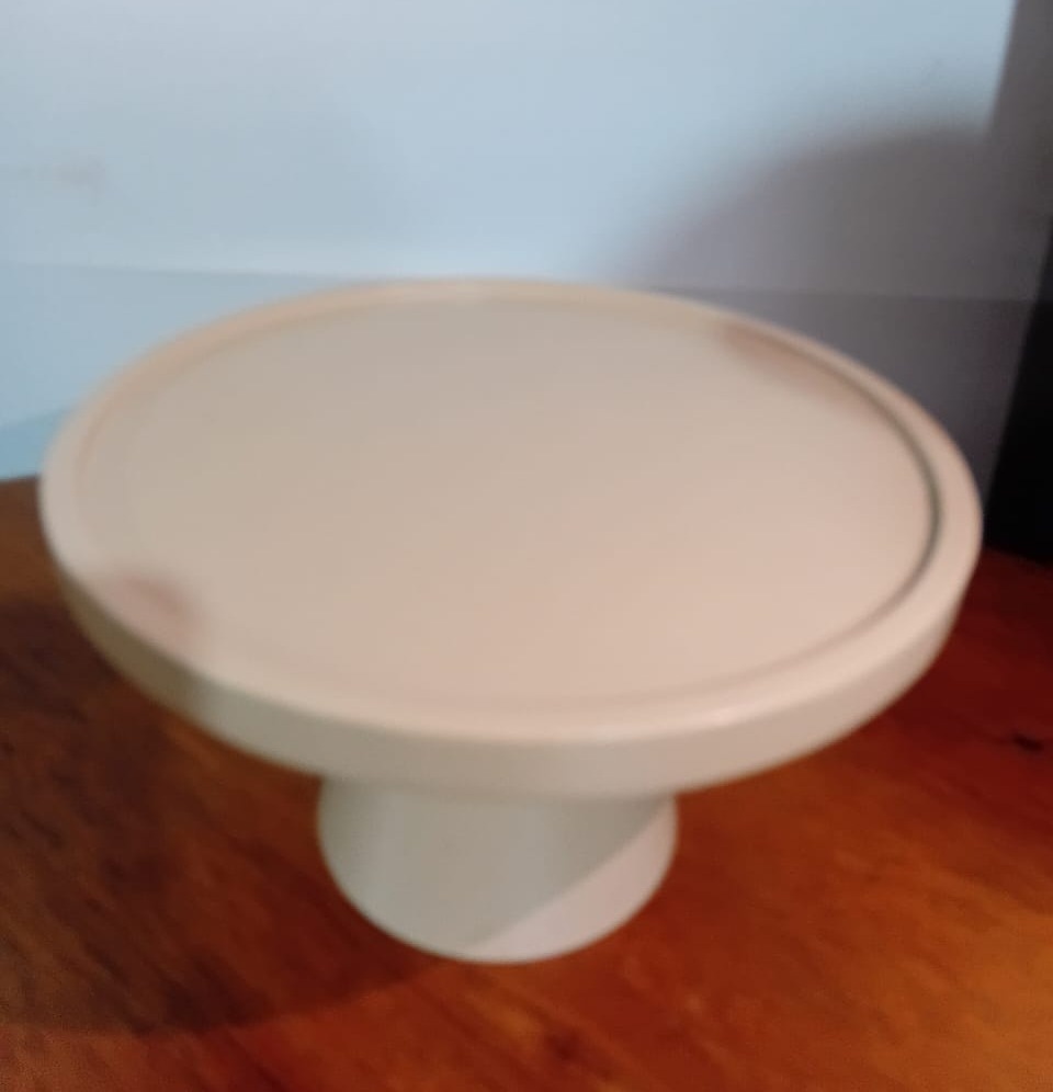 Boleira/Doce Trapézio Fd M 23X21,5X14Cm - Beck Decorações