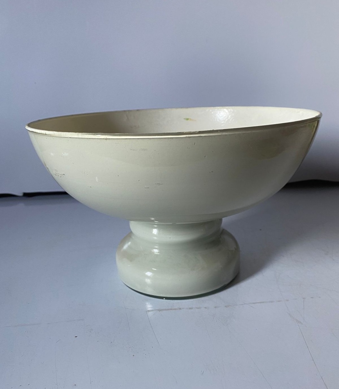 Vaso Bacia de Vidro Br 26X17Cm - Beck Decorações