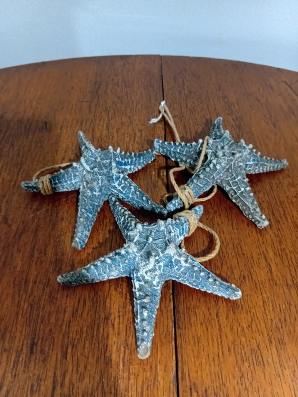 Cordão Com 3 Estrelas Azul - Beck Decorações