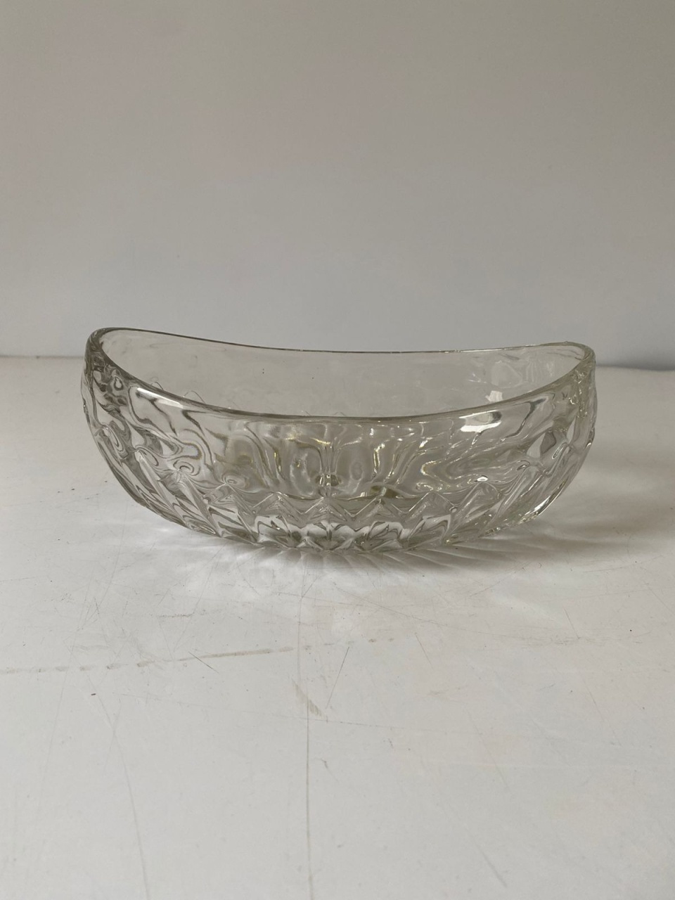 Vaso Canoa Cristal - Beck Decorações