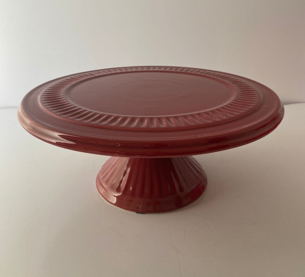 Peça M Alta Pés Frisado Marsala 30X15Cm - Beck Decorações