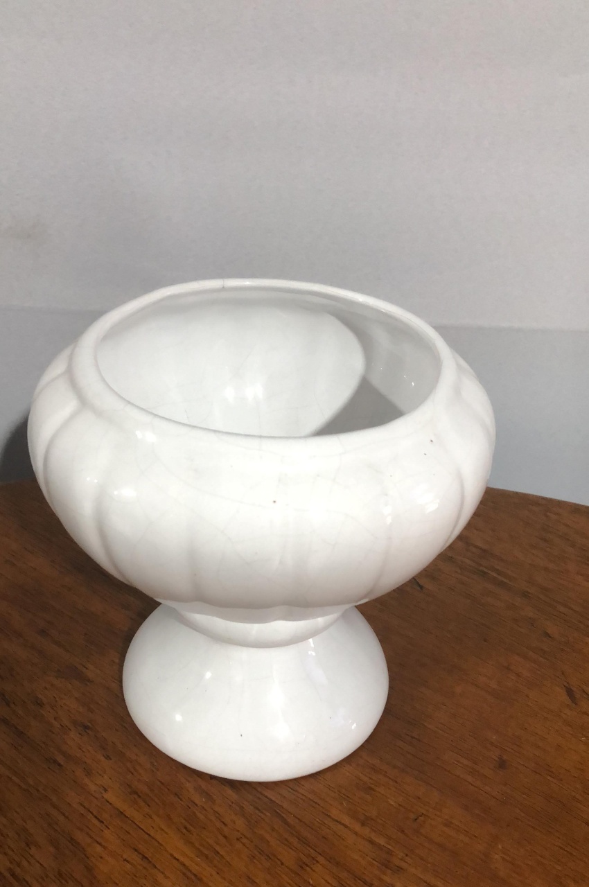 Vaso Abobora C/ Pé Br 13X17Cm - Beck Decorações