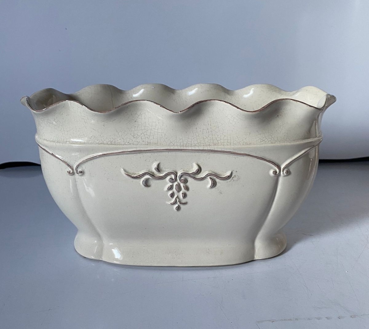 Floreira Vintage Br 27X16Cm - Beck Decorações