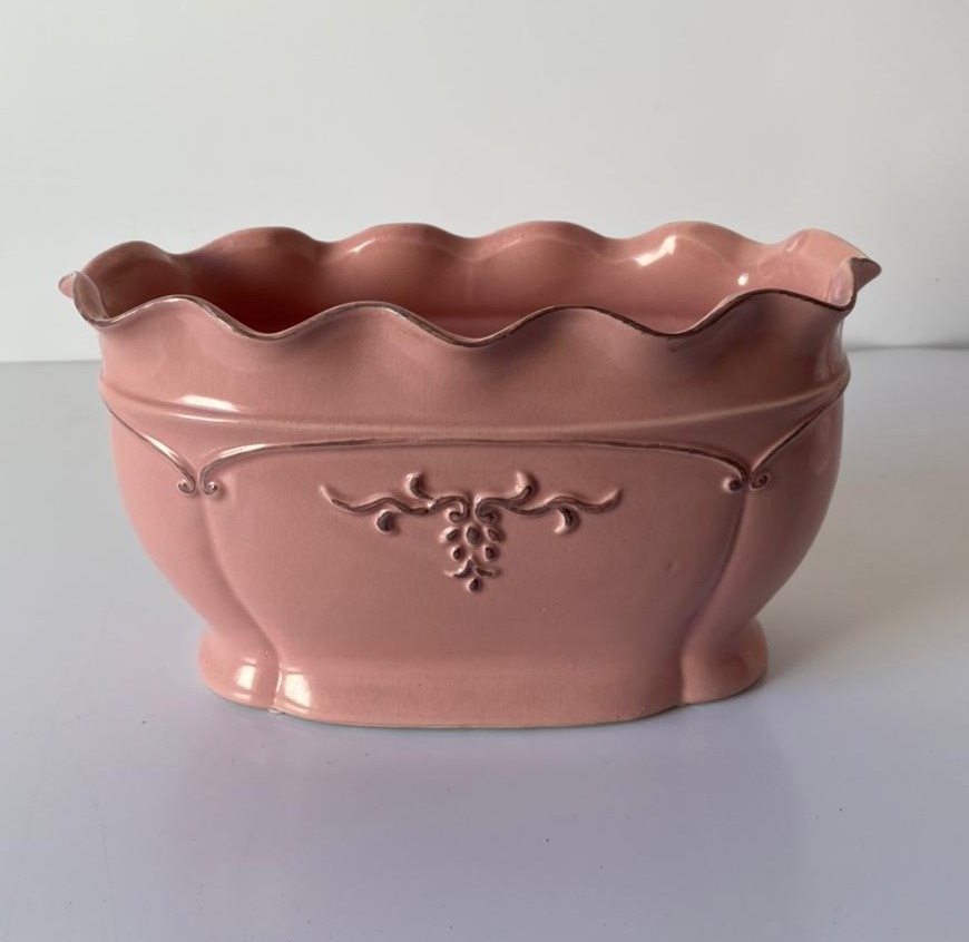 Floreira Brasão M Rc 26X14Cm - Beck Decorações