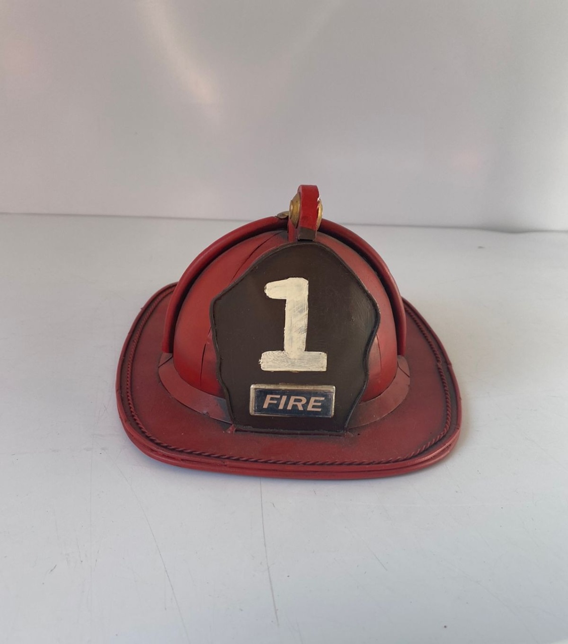 Capacete de Bombeiro 20X25X10Cm - Beck Decorações