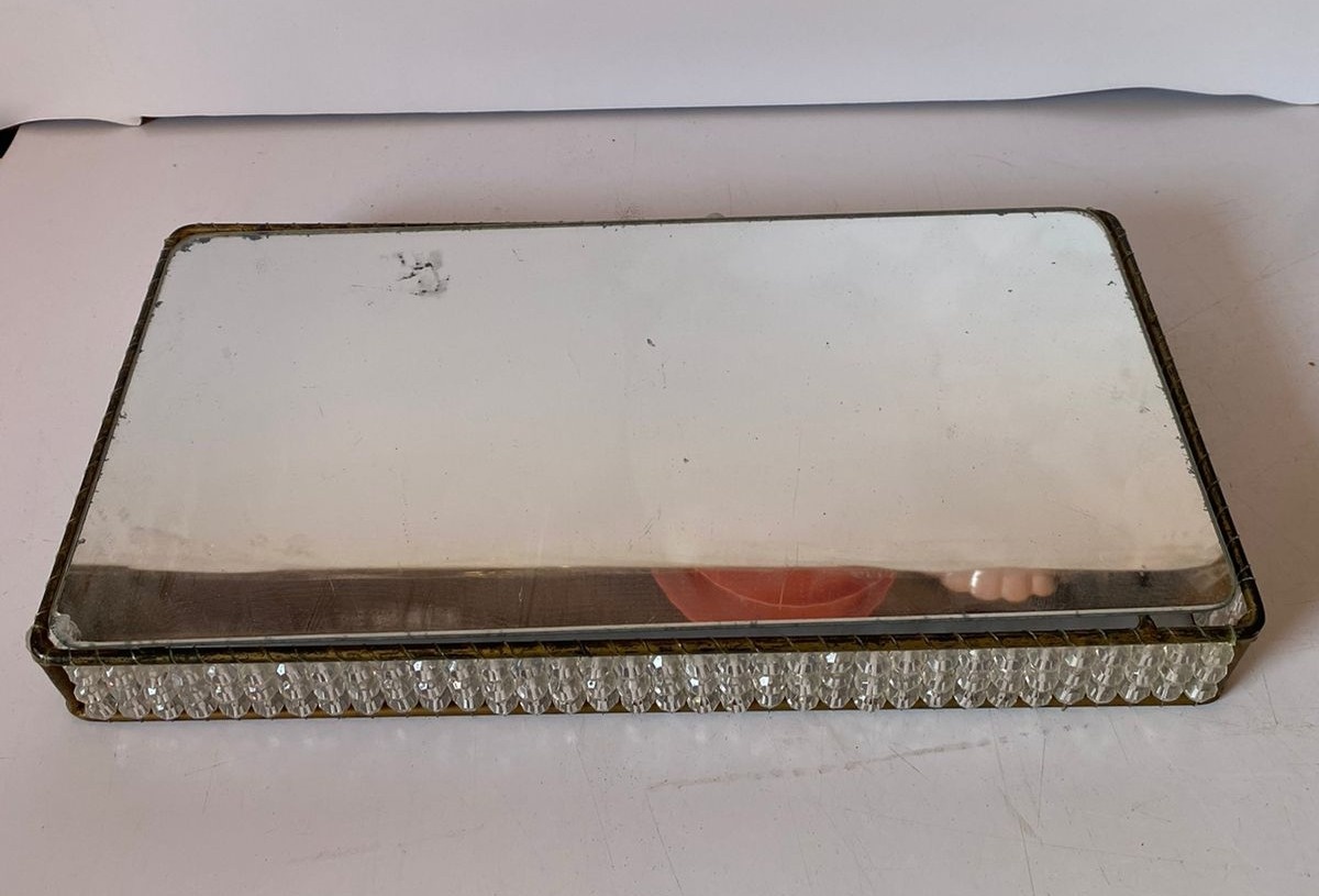 Bandeja Espelhada P Dou 25X20X3Cmm - Beck Decorações