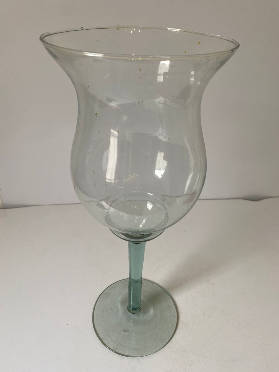 Taça Vidro Larga M 14X35,5Cm - Beck Decorações