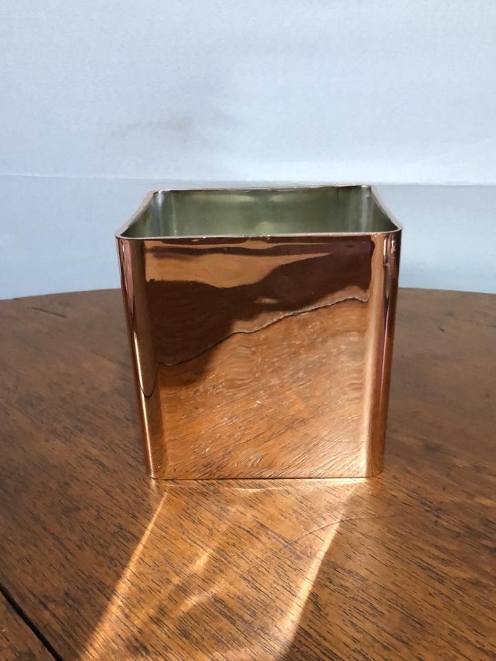 Vaso Rosê Espelhado 12X11,5Cm - Beck Decorações