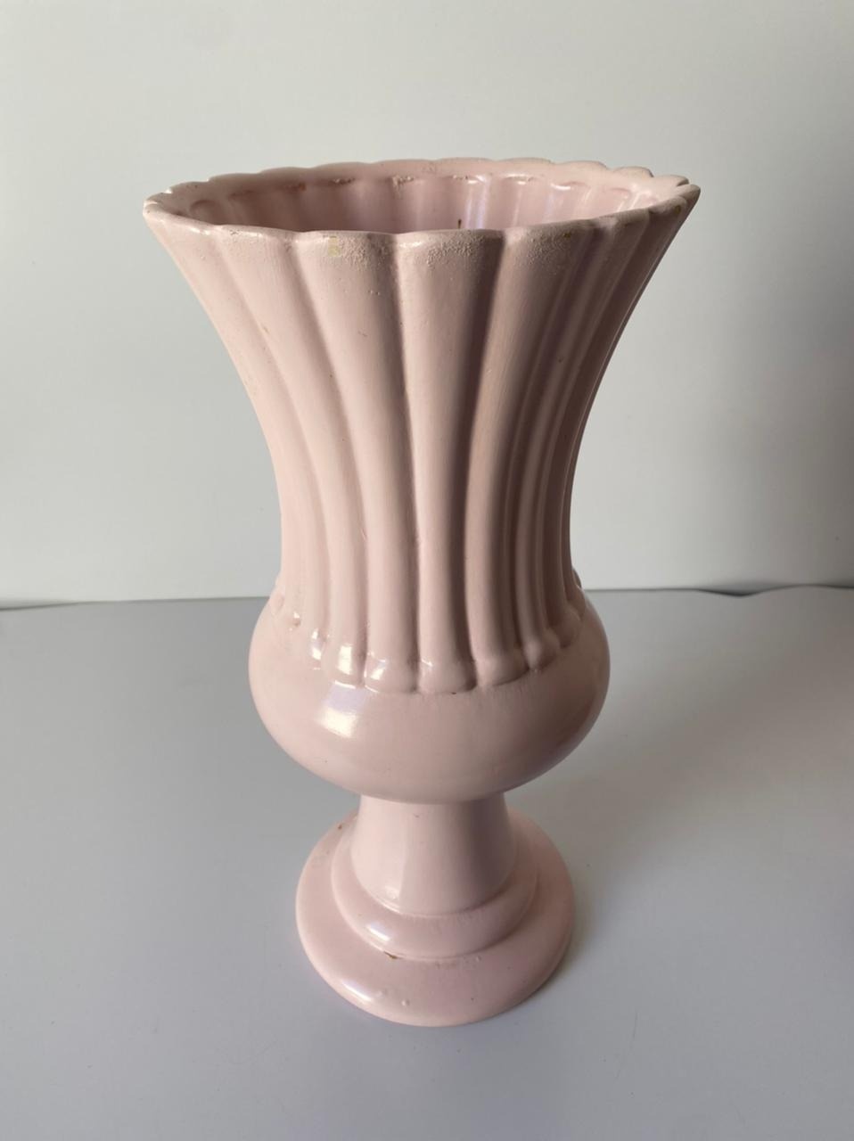 Vaso Alto Tulipa G Rc 19X37Cm - Beck Decorações