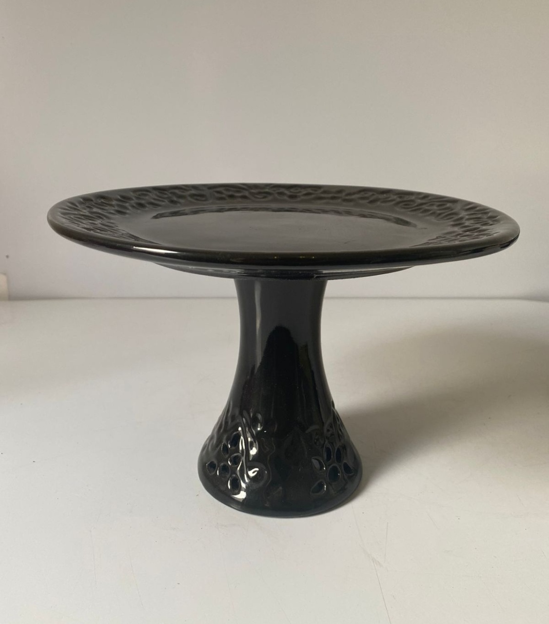 Boleira/Doce Rendada Pr 22X13Cm - Beck Decorações