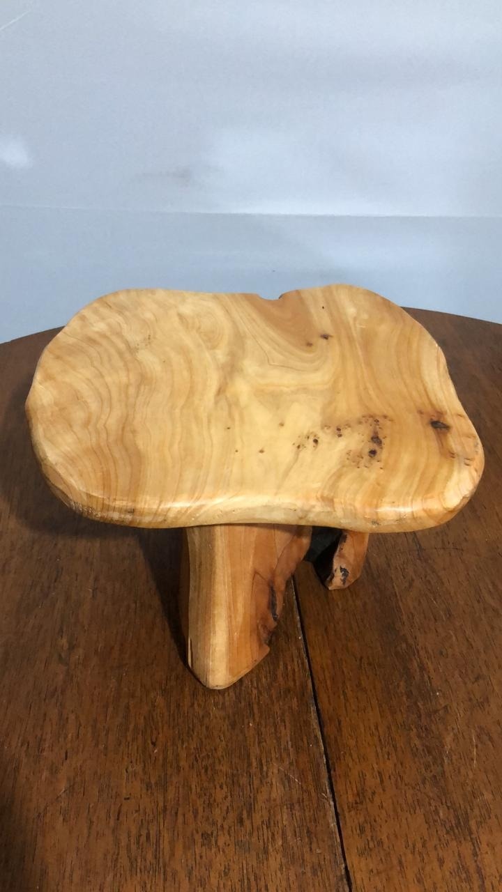 Bandeja Mad. Tronco G 25X16Cm - Beck Decorações