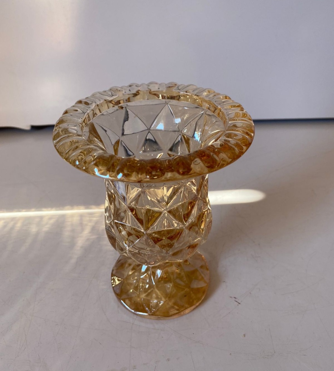 Taça Diamante Cr A M 10X22Cm - Beck Decorações