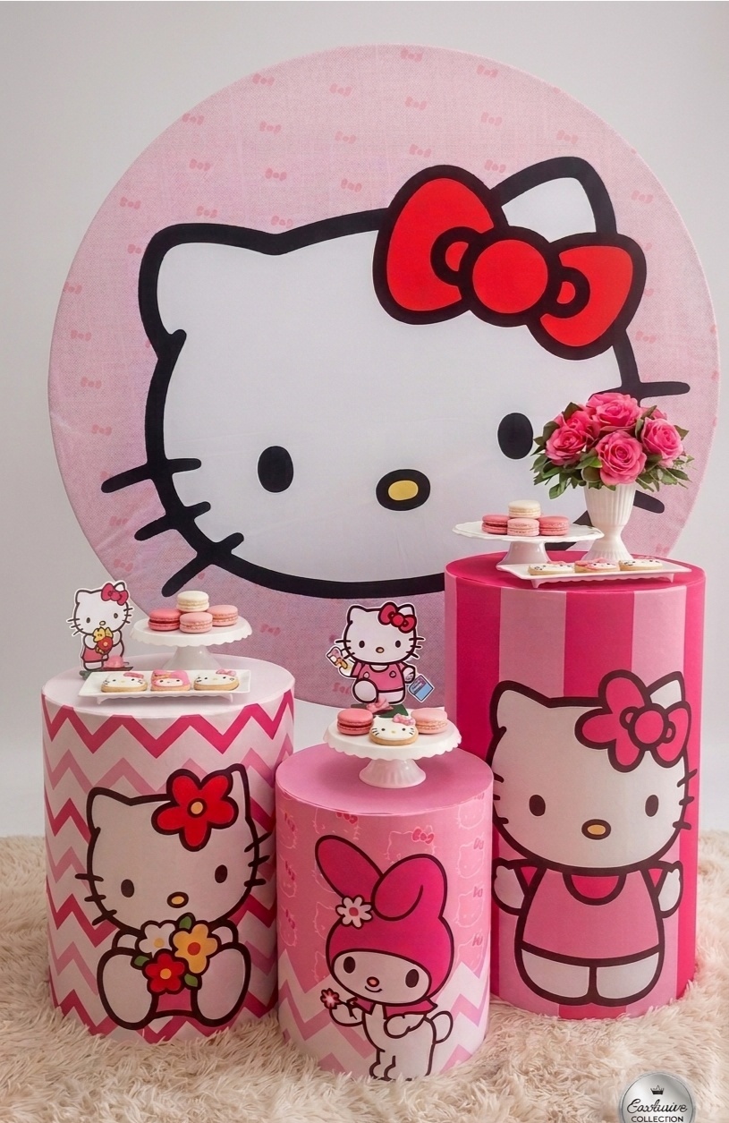Helô Kitty Kit Prata - Pegue monte Universo 