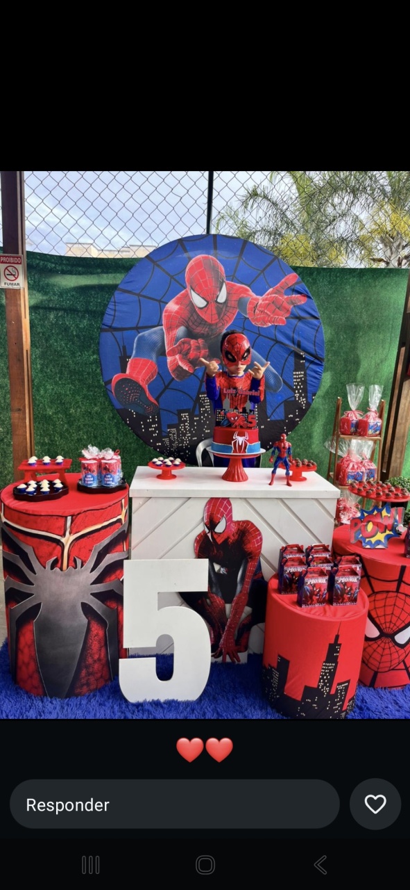 Homem Aranha Pegue Monte - @nossoquintalfesta 