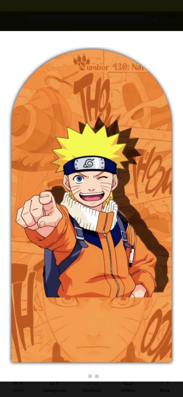 Decoração Naruto - @nossoquintalfesta 