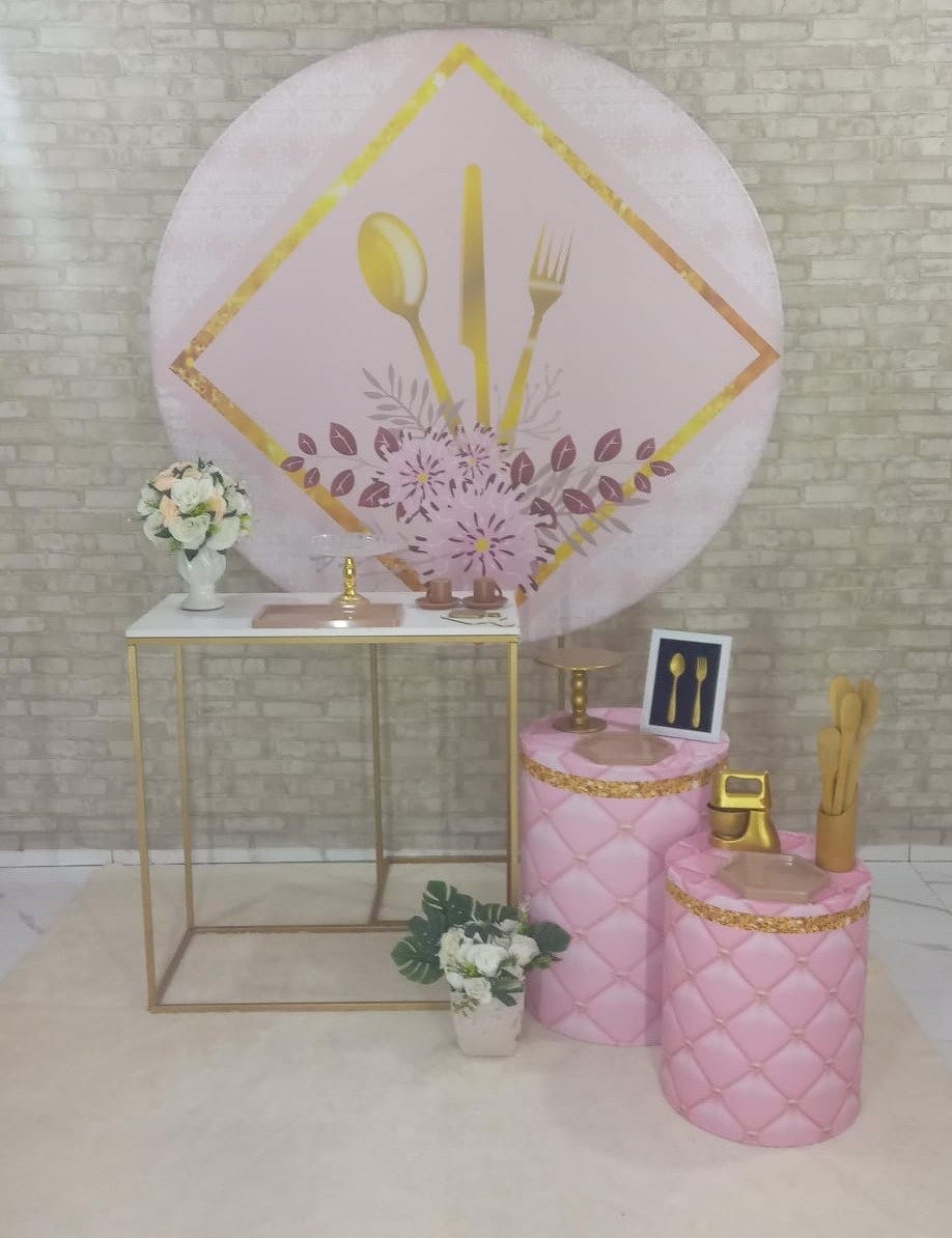 Alugar Tema Para Decoração de Festa Chá de Casa Nova (Modelo 3) - Majas Pegue e Monte
