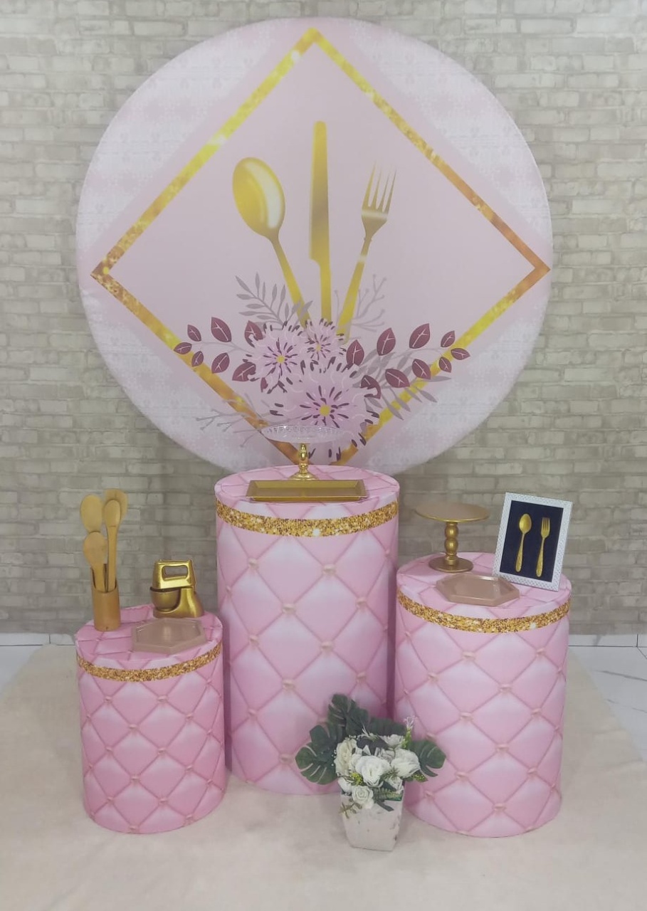 Alugar Tema Para Decoração de Festa Chá de Casa Nova (Modelo 1) - Majas Pegue e Monte