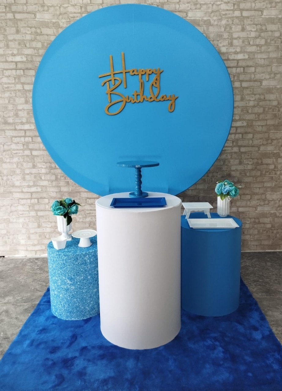 Alugar Tema Para Decoração de Festa Happy Birthday (Modelo 1) - Majas Pegue e Monte