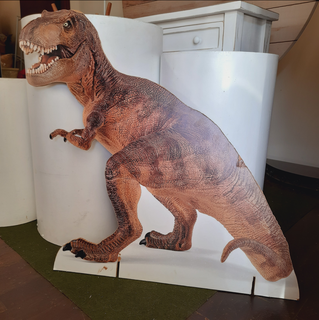 Totem Dinossauro - Tiranossauro Rex - Maluhe decorações 