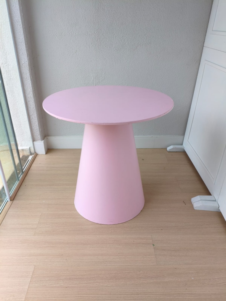 Mesa Cone Rosa Candy  - Maluhe decorações 