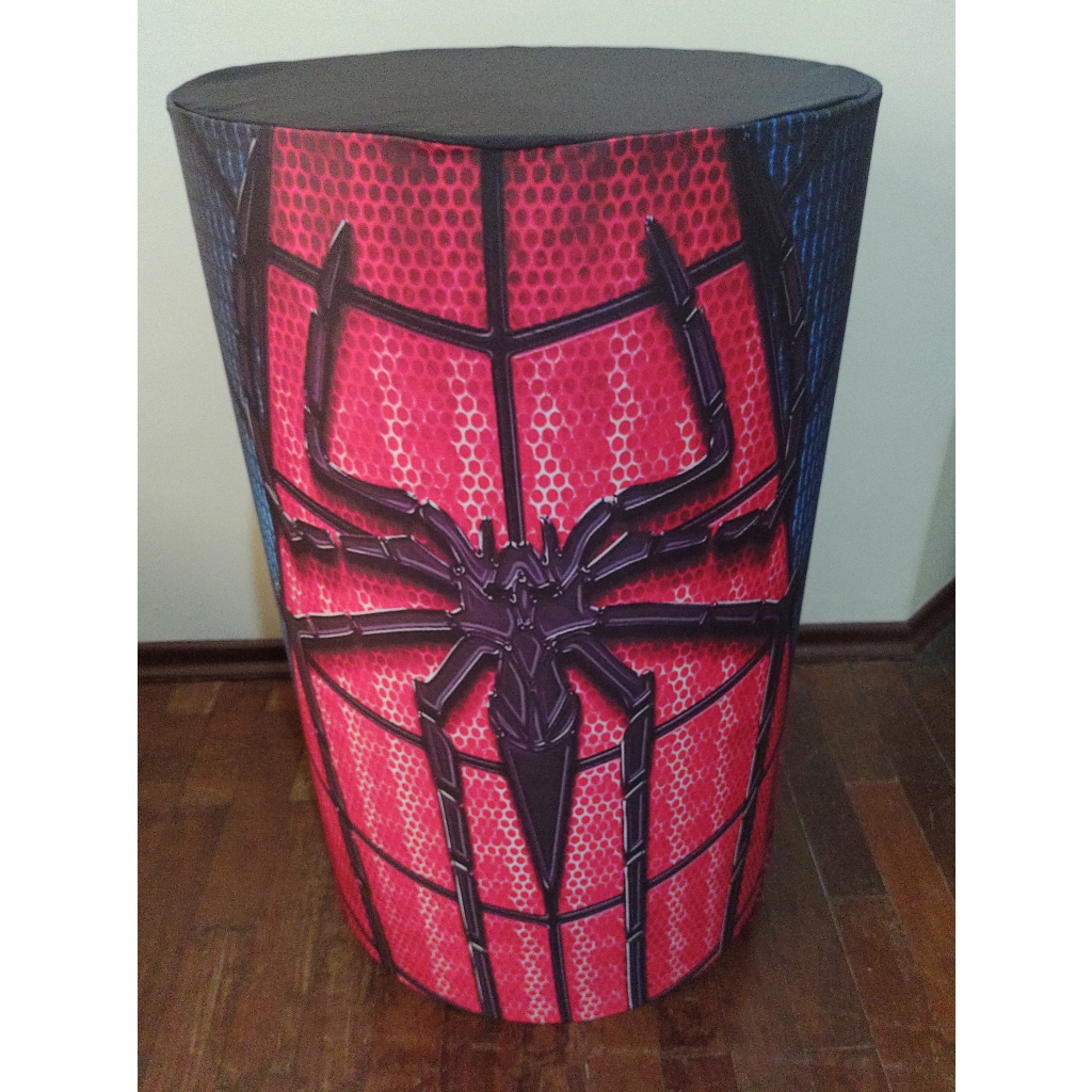Capa Cilindro Homem Aranha G - Maluhe decorações 