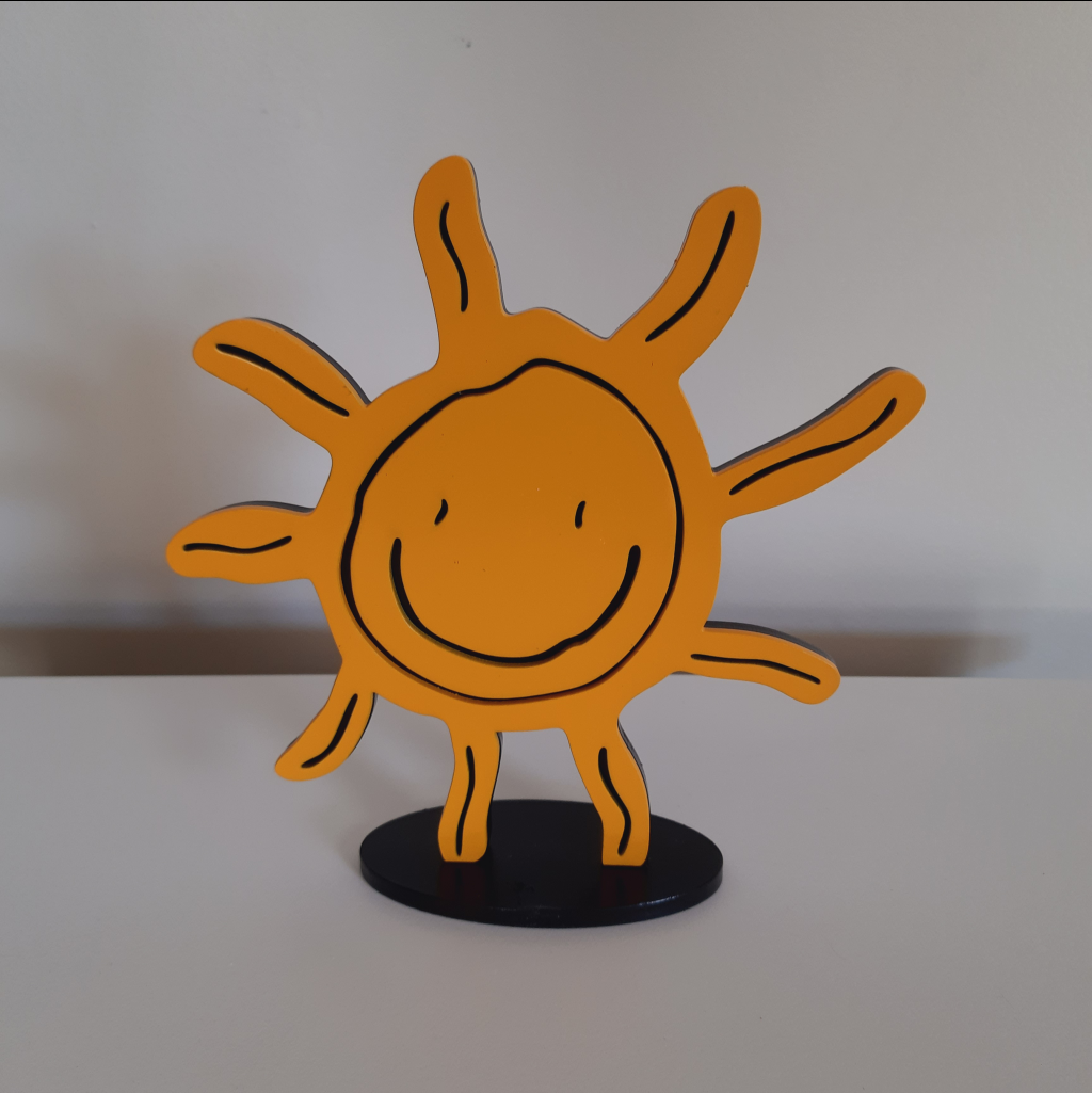 Display Sol Mdf - Maluhe decorações 
