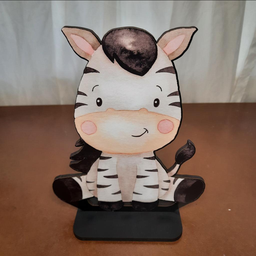 Display Zebra Mdf - Maluhe decorações 
