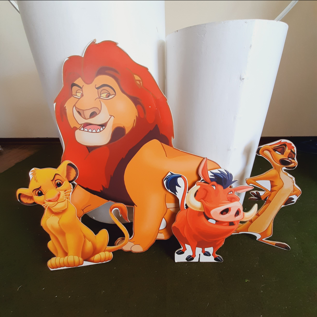 Kit Display Rei Leão - Maluhe decorações 