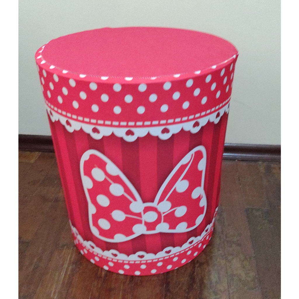 Capa Cilindro P Minnie - Maluhe decorações 