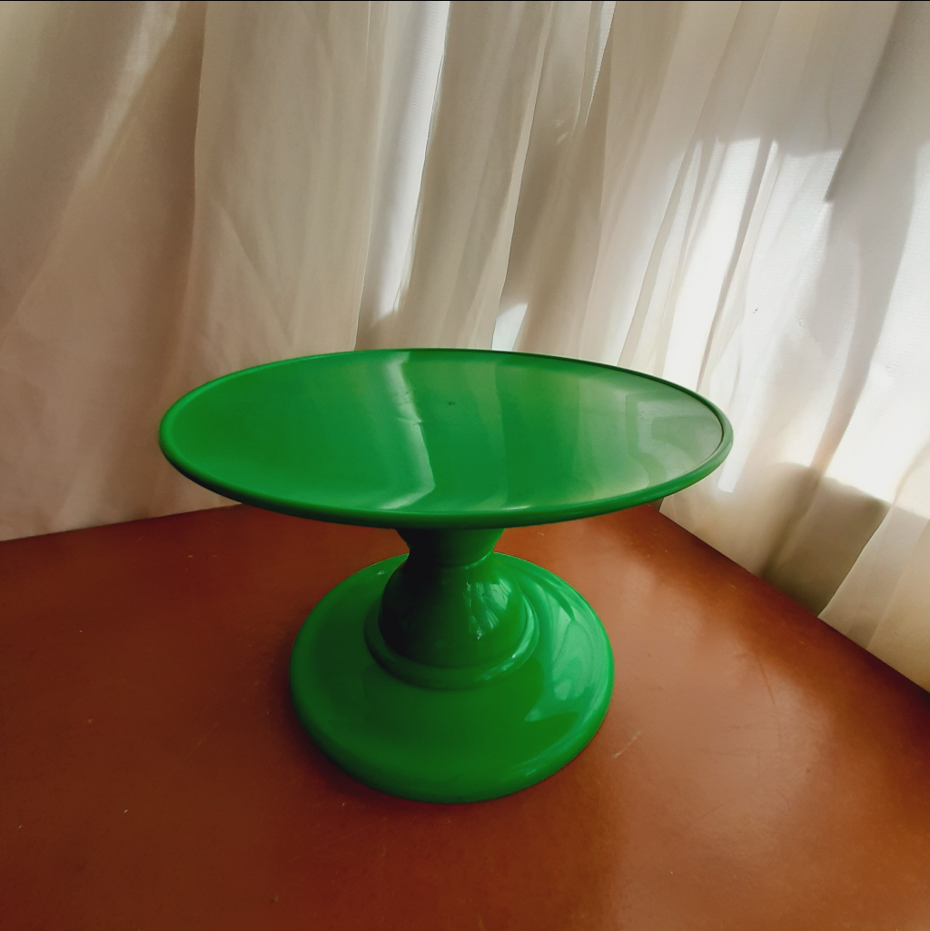 Boleira Plástico Abs Tam. P 14,5Cm. Verde - Maluhe decorações 