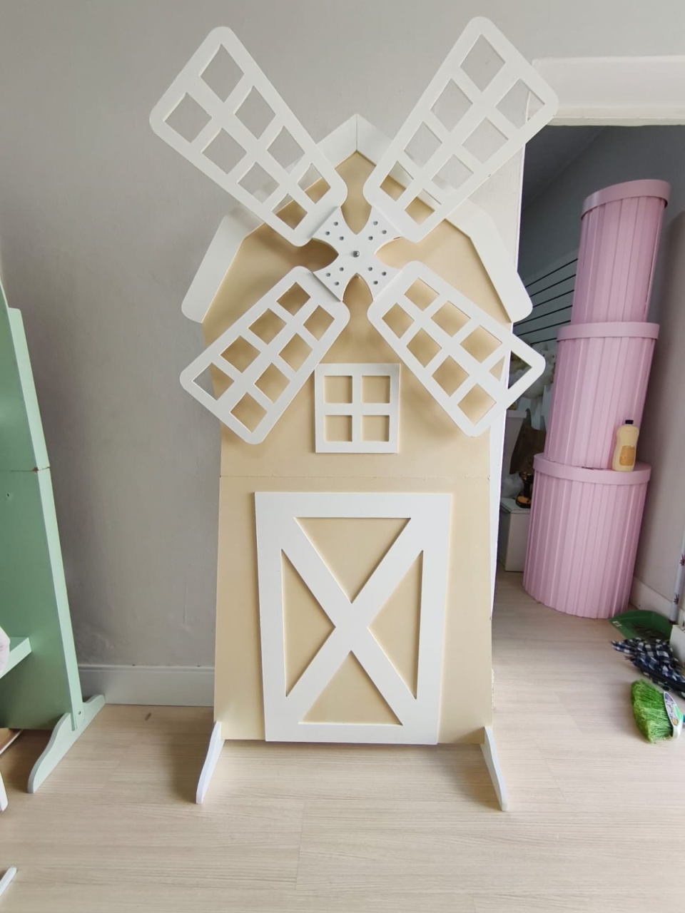 Painel Celeiro Moinho - Maluhe decorações 